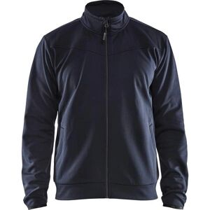 Blaklader 3362 Sweatshirt Full Zip - Marine foncé/noir - Publicité Blaklader 3362 Sweatshirt Full Zip - Marine foncé/noir - Publicité