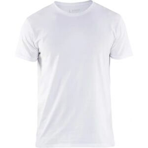 Blaklader 3533 Bomull T-skjorte Slim Fit - Hvit - T-skjorte Blaklader 3533 Bomull T-skjorte Slim Fit - Hvit - T-skjorte