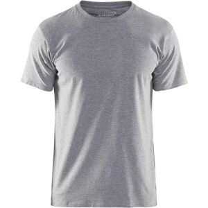 Blaklader 3533 Bomulls-T-skjorte Slim Fit - Herre - Gråmelert Blaklader 3533 Bomulls-T-skjorte Slim Fit - Herre - Gråmelert