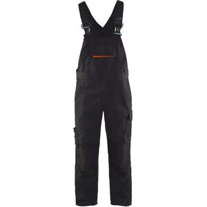 Blaklader 2695 Pantalones de peto - Negro/Rojo, Con protectores de rodilla, Reflectantes Blaklader 2695 Pantalones de peto - Negro/Rojo, Con protectores de rodilla, Reflectantes