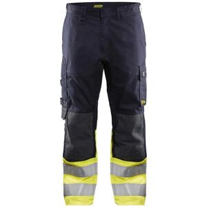 Blaklader 1488 Pantalones de trabajo ignífugos azul marino/amarillo - Hombre Blaklader 1488 Pantalones de trabajo ignífugos azul marino/amarillo - Hombre