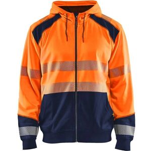 Blaklader 3546 sudadera de trabajo de alta visibilidad - hombre - Naranja/Azul marino - Sudadera de trabajo Blaklader 3546 sudadera de trabajo de alta visibilidad - hombre - Naranja/Azul marino - Sudadera de trabajo