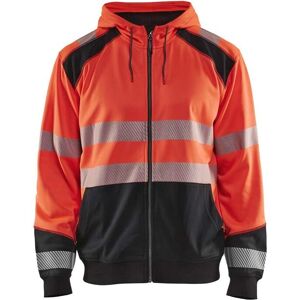Blaklader 3546 sudadera con capucha de alta visibilidad - hombre - Rojo/negro - Sudadera con capucha Blaklader 3546 sudadera con capucha de alta visibilidad - hombre - Rojo/negro - Sudadera con capucha