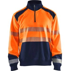 Blaklader 3556 High-Visibility Sweatshirt Half-Zip - Herre Blaklader 3556 High-Visibility Sweatshirt Half-Zip - Herre