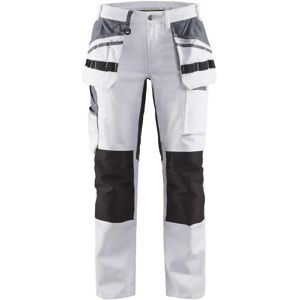 Pantalones de pintor Blaklader 7910 Blanco/negro - Pantalones de pintor Pantalones de pintor Blaklader 7910 Blanco/negro - Pantalones de pintor