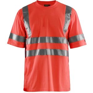 Blaklader 3413 High Vis T-Shirt - Reflekterende, Rød, L Blaklader 3413 High Vis T-Shirt - Reflekterende, Rød, L