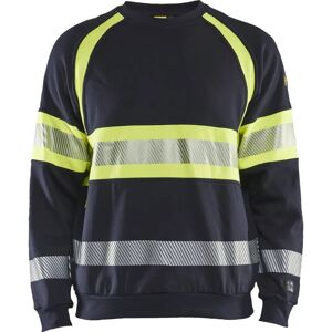 Blaklader 3459 hi-vis work sweatshirt stretch multinorm - mens Blaklader 3459 hi-vis work sweatshirt stretch multinorm - mens