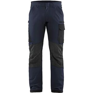 Blaklader 1422 4-vejs stretchbukser - Mørk marineblå/sort Blaklader 1422 4-vejs stretchbukser - Mørk marineblå/sort
