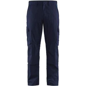 Blaklader 1448 Azul marino/azul de maíz - Pantalones con rodillera stretch Blaklader 1448 Azul marino/azul de maíz - Pantalones con rodillera stretch