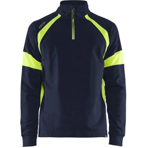 Blåkläder 811522082 Marineblå/gul 5XL Sweatshirt - Safety & Comfort Blåkläder 811522082 Marineblå/gul 5XL Sweatshirt - Safety & Comfort