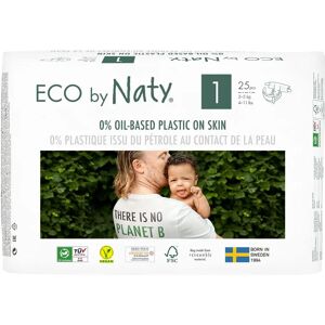 Couches Éco by Naty 2-5kg Taille 1 25 unités - Publicité Couches Éco by Naty 2-5kg Taille 1 25 unités - Publicité