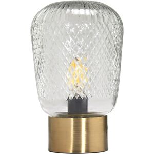PR Home Juliette 21 cm Glas Bordslampa - Transparent PR Home Juliette 21 cm Glas Bordslampa - Transparent