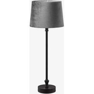 PR Home Liam Svart Metall Bordslampa - Rund Skärm - Max 40W PR Home Liam Svart Metall Bordslampa - Rund Skärm - Max 40W