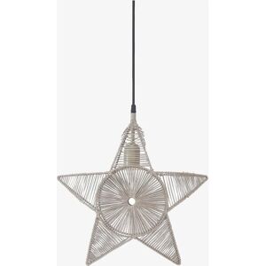 PR Home Regina Metallstjerne 40cm - Beige - Dekorativt Lys PR Home Regina Metallstjerne 40cm - Beige - Dekorativt Lys