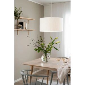 PR Home Linestoffskjerm 55cm Hvit - Taklampe PR Home Linestoffskjerm 55cm Hvit - Taklampe
