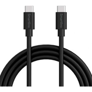 Smartline USB-C til USB-C Kabel 2m - Hurtig opladning & Synk Smartline USB-C til USB-C Kabel 2m - Hurtig opladning & Synk