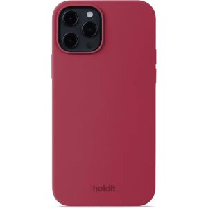 Holdit Siliconen Hoesje iPhone 12/12 Pro - Rood Fluweel Holdit Siliconen Hoesje iPhone 12/12 Pro - Rood Fluweel