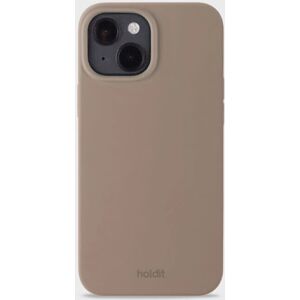 HoldIt silikone cover til iPhone 15 - Brun - Mobilcover HoldIt silikone cover til iPhone 15 - Brun - Mobilcover