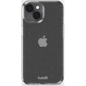 Holdit Witte Glitter iPhone Hoesje - Telefontype Holdit Witte Glitter iPhone Hoesje - Telefontype