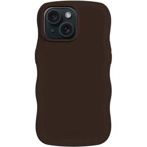 Holdit Wavy Chocolate Telefooncovr voor iPhone 13-16 Holdit Wavy Chocolate Telefooncovr voor iPhone 13-16