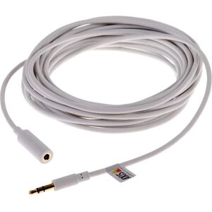 Axis 01589-001 Audio Cable - 5m, 3.5mm, White Axis 01589-001 Audio Cable - 5m, 3.5mm, White
