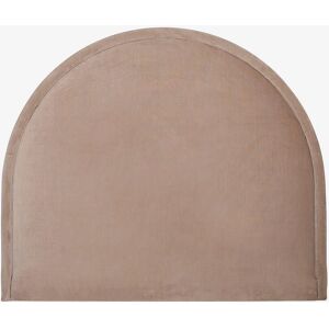 Mille Notti Luna Fløyels Hodegavl - 90cm - Beige Mille Notti Luna Fløyels Hodegavl - 90cm - Beige