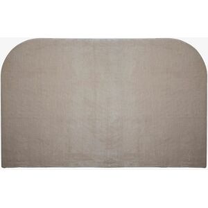 Mille Notti Bianca Sengegavl - Velour - Naturlig - 140cm Mille Notti Bianca Sengegavl - Velour - Naturlig - 140cm