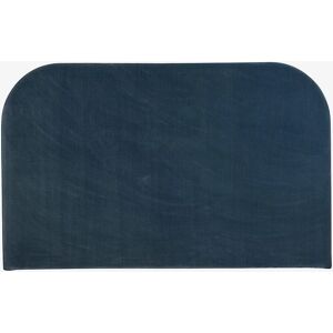 Mille Notti Bianca Fløyelsgavel - Lav, Runde Hjørner - 160cm Mille Notti Bianca Fløyelsgavel - Lav, Runde Hjørner - 160cm