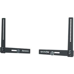 Support mural universel pour barre de son - Noir Support mural universel pour barre de son - Noir