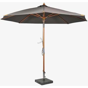 Fritab Model Ø250cm Grå Parasol - Udendørs Møbler Fritab Model Ø250cm Grå Parasol - Udendørs Møbler