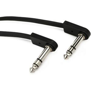 EBS Stereo Patch Kabler - 58 cm - Svart - Kompatibel med pedalboard EBS Stereo Patch Kabler - 58 cm - Svart - Kompatibel med pedalboard