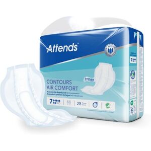 Attends Contours Air Comfort 7 Anatomische Einlagen - 28 St Attends Contours Air Comfort 7 Anatomische Einlagen - 28 St