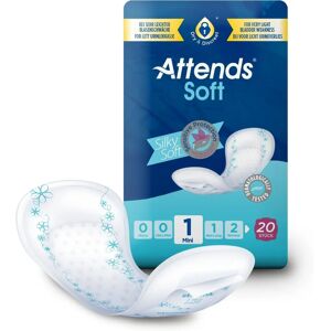 Attends Soft 1 Mini Discret Tampons d'urine légers - Publicité Attends Soft 1 Mini Discret Tampons d'urine légers - Publicité