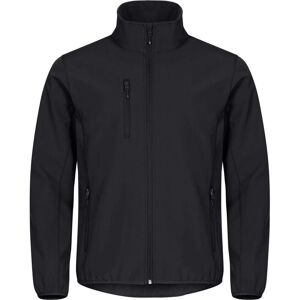 Clique Sorte Genanvendte Softshell Jakke 2XL - Vandtæt Clique Sorte Genanvendte Softshell Jakke 2XL - Vandtæt