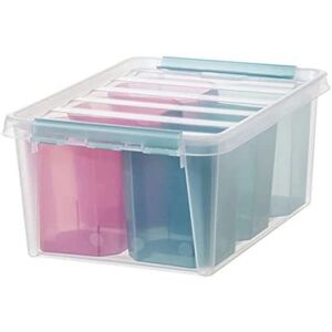 SMARTSTORE 15L Storage Box - Brown, Navy, Kiwi - Storage box SMARTSTORE 15L Storage Box - Brown, Navy, Kiwi - Storage box