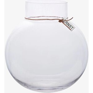 Ernst Rund Glass Vase - 24x25cm - Klar Ernst Rund Glass Vase - 24x25cm - Klar