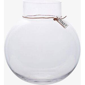ERNST Rund glasvas - 9cm x 10cm - Transparenta ERNST Rund glasvas - 9cm x 10cm - Transparenta