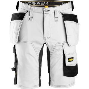 Shorts Elastiques Snickers - Workwear Allround - Blanc-Noir - T-048 - Publicité Shorts Elastiques Snickers - Workwear Allround - Blanc-Noir - T-048 - Publicité