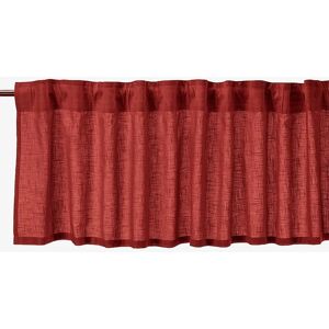 Svanefors Otila 50x250 cm Rød Gardinvalanse - Gardin Svanefors Otila 50x250 cm Rød Gardinvalanse - Gardin