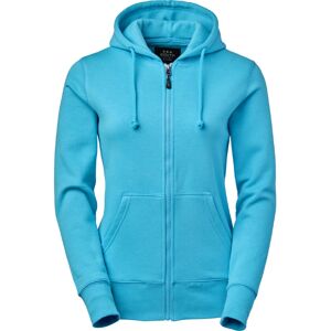 Kvinnesweatshirt Georgia - Aqua Blue - Hettegenser for kvinner Kvinnesweatshirt Georgia - Aqua Blue - Hettegenser for kvinner