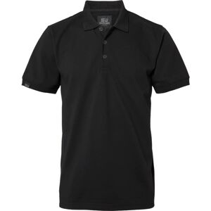 SouthWest - Weston Solid Polo - Svart - Polo shirt SouthWest - Weston Solid Polo - Svart - Polo shirt