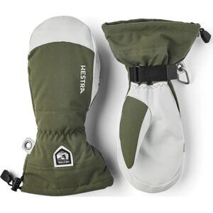 Hestra Olive Army Leather Heli Skihansker Hestra Olive Army Leather Heli Skihansker