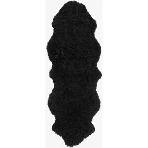 Skinnwille - Dobbel saueskinn - Svart - Sheepskin Rug - Unisex Skinnwille - Dobbel saueskinn - Svart - Sheepskin Rug - Unisex