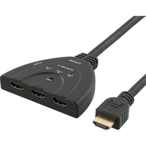 Deltaco HDMI-7044 Videodelare - Video Splitter Deltaco HDMI-7044 Videodelare - Video Splitter