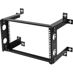 Deltaco 19-DTSR0506 Seinälle Asennettava 6U - Rack Lisävaruste Deltaco 19-DTSR0506 Seinälle Asennettava 6U - Rack Lisävaruste