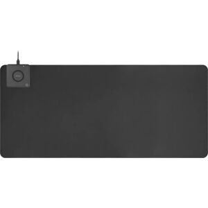 Tappetino per mouse wireless nero Deltaco - 90x40cm Tappetino per mouse wireless nero Deltaco - 90x40cm