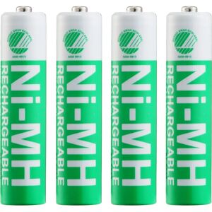 Deltaco Modell ULT-NH1000AAA-4P Wiederaufladbare NiMH AAA Batterien Deltaco Modell ULT-NH1000AAA-4P Wiederaufladbare NiMH AAA Batterien