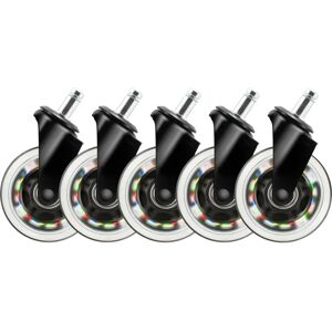Deltaco Gaming GAM-141 RGB Gaming Stuhlrollen - Zubehör Deltaco Gaming GAM-141 RGB Gaming Stuhlrollen - Zubehör