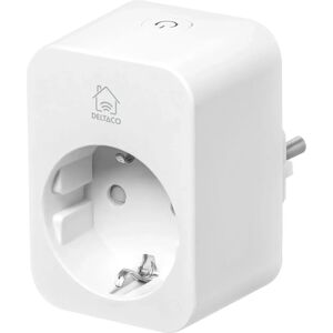 Deltaco Vit Smartsteg - Energimätning 16A Deltaco Vit Smartsteg - Energimätning 16A