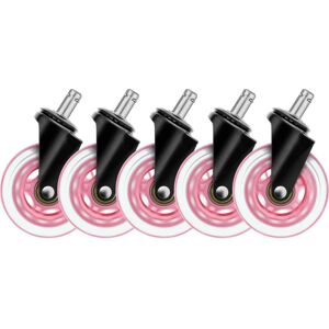 Deltaco Gaming GAM-157-P rosa Universalrollen - Gaming- und Bürostuhl Zubehör Deltaco Gaming GAM-157-P rosa Universalrollen - Gaming- und Bürostuhl Zubehör